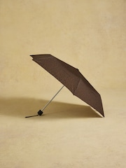 Joules Rayne Brown Leopard Umbrella - Image 5 of 8