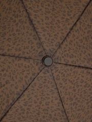 Joules Rayne Brown Leopard Umbrella - Image 7 of 8