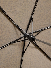 Joules Rayne Brown Leopard Umbrella - Image 8 of 8