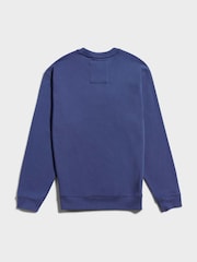 Penfield Blue 50th Anniversary Embroidered Crew Neck Jumper - Image 8 of 9