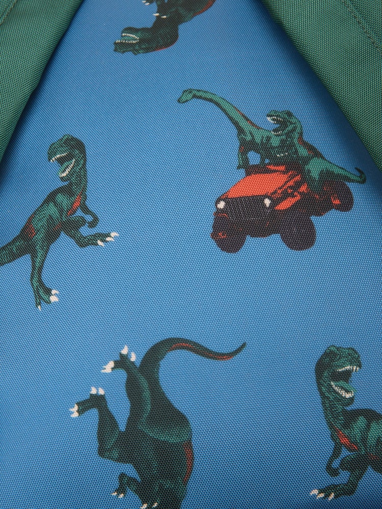 Joules Blue Boys' Dino Backpack - Image 5 of 5 Joules Blue Boys' Dino Backpack - Image 5 of 5