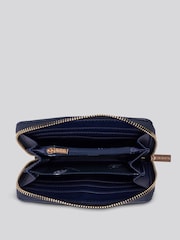 U.S. Polo Assn. Blue Jones Medium Zip PU Wallet - Image 3 of 3