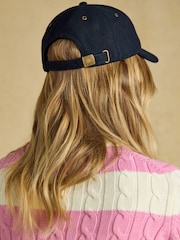 Joules Campbell Navy Fox Wool Baseball Cap - Image 2 of 6