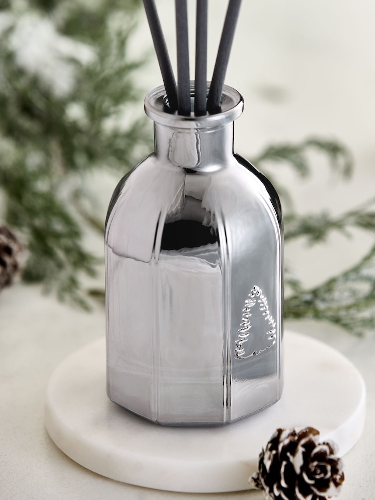 Festive Spice Silver Glam 70ml Reed Diffuser - Image 4 of 4
