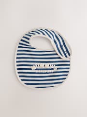Blue Mummy and Daddy Baby Bibs 2 Pack - Image 3 of 6