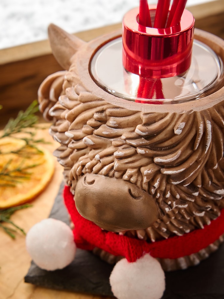 Hamish Festive Spice Red 100ml Reed Diffuser - Image 2 of 3
