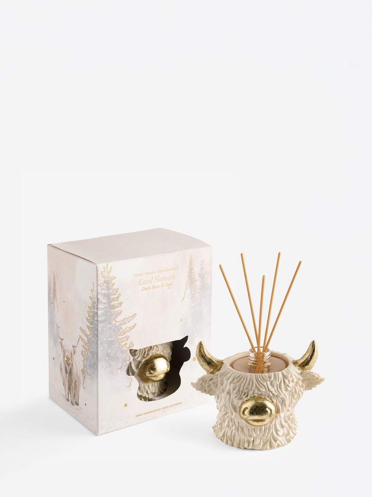 White Lord Hamish of Glen Glam Gold 70ml Resin Diffuser - Image 2 of 4 White Lord Hamish of Glen Glam Gold 70ml Resin Diffuser - Image 2 of 4