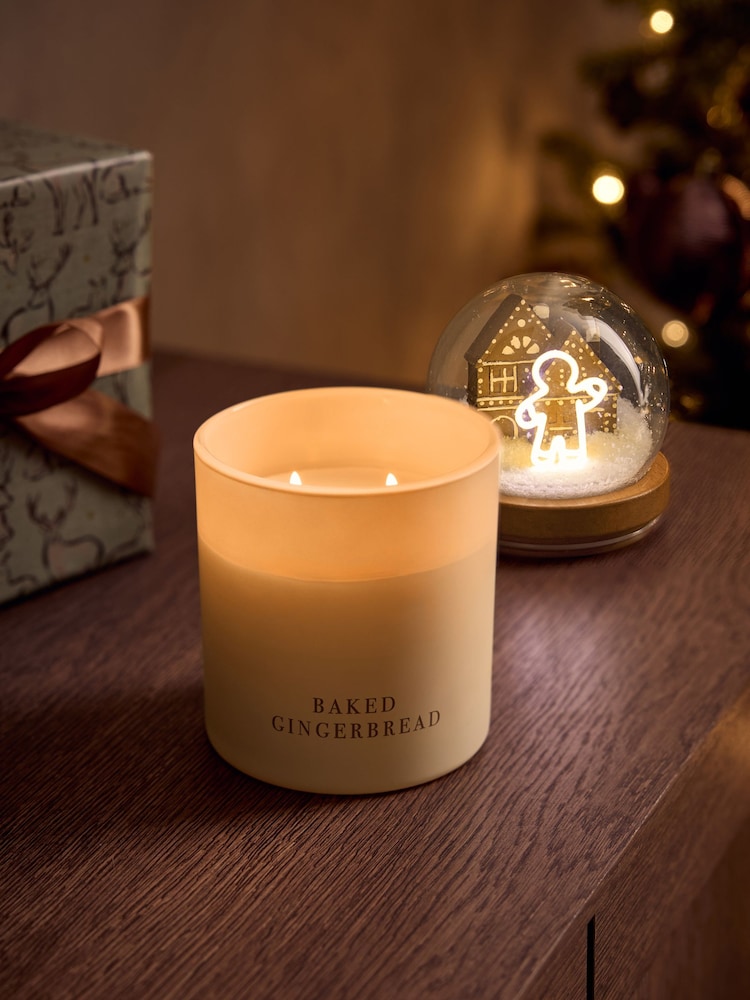 Gingerbread Natural Decorative Candle - Image 2 of 6 Gingerbread Natural Decorative Candle - Image 2 of 6