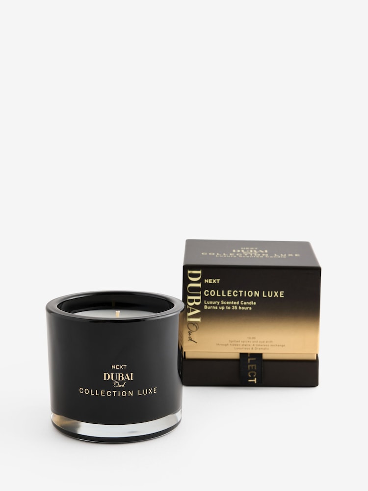 Collection Luxe Dubai Oud Boxed Candle - Image 1 of 1 Collection Luxe Dubai Oud Boxed Candle - Image 1 of 1
