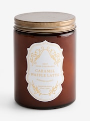 Caramel Waffle Latte Brown Jar Gourmand Candle - Image 3 of 3
