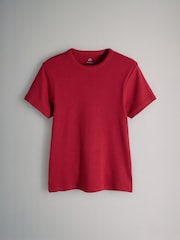 The Set 8 Pack Ribbed Short Sleeve T-Shirts Navy/Blue/Red/Light Green/White/Stripe - Image 9 of 11