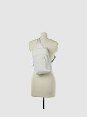 Nere White Bondi Nylon Sling Backpack - Image 4 of 4