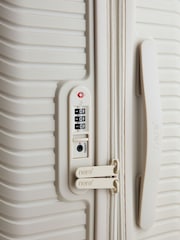 Nere White Stori Medium Exp Spin Luggage - Image 7 of 8