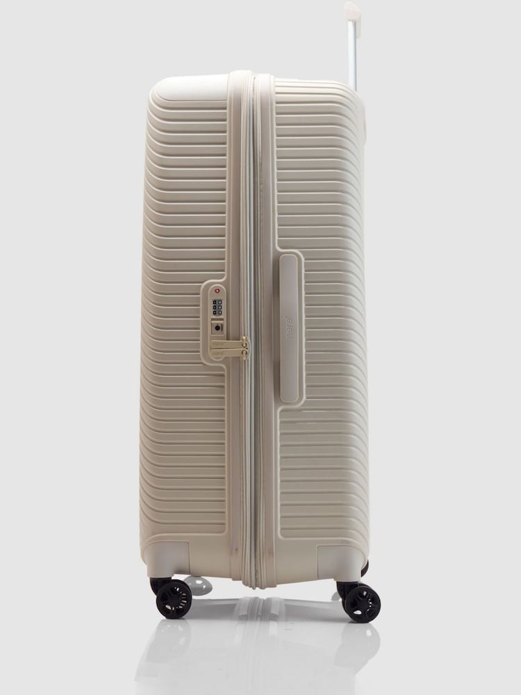 Nere White Bondi Large Exp Spin Luggage - Image 2 of 7