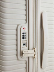 Nere White Bondi Large Exp Spin Luggage - Image 5 of 7