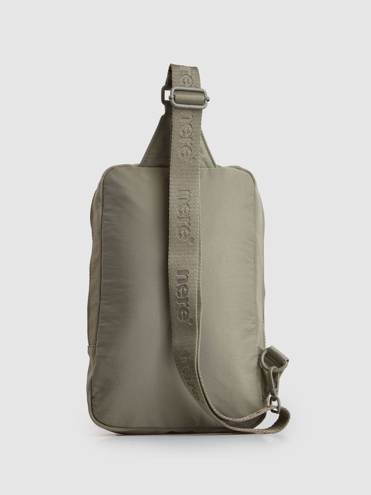 Nere Green Bondi Nylon Sling Backpack - Image 2 of 4