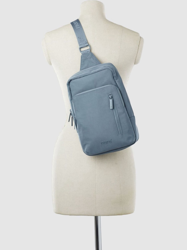 Nere Grey Bondi Nylon Sling Backpack - Image 1 of 3
