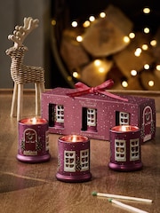 Festive Spice Red Set of 3 Candle - Image 1 of 4