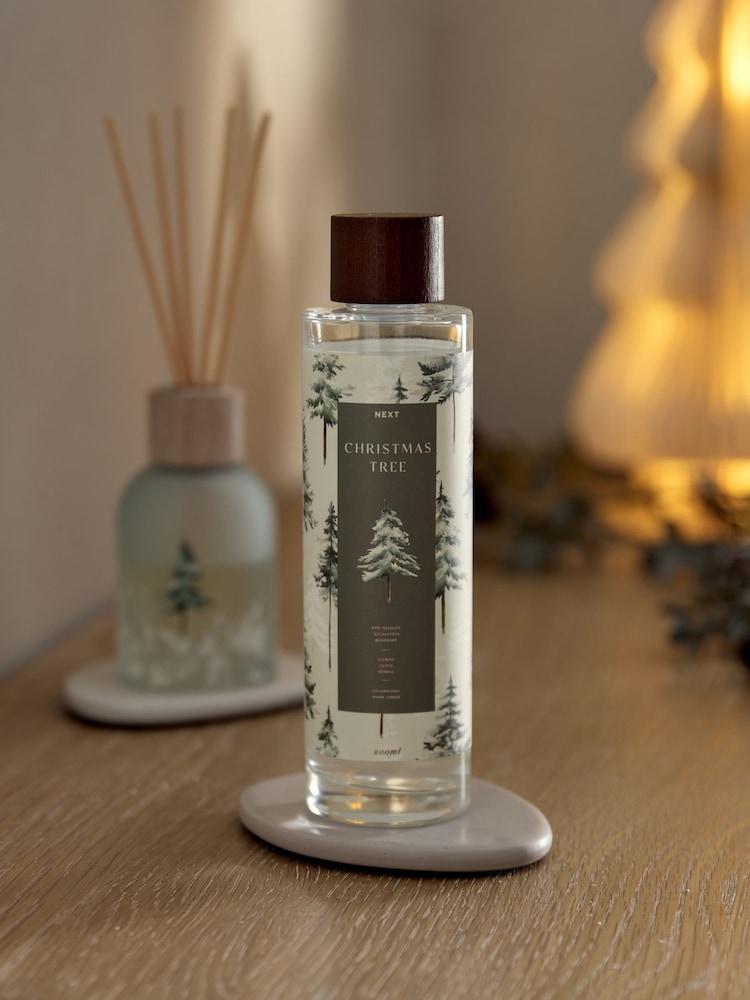 Christmas Tree Pine Needle and Eucalyptus 200ml Refill Reed Diffuser - Image 1 of 4