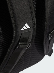 adidas Black Essentials 3 Stripes Backpack - Image 4 of 4