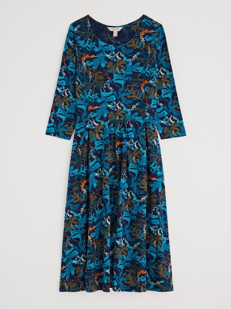Seasalt Cornwall Green April Dress - Image 5 of 5 Seasalt Cornwall Green April Dress - Image 5 of 5