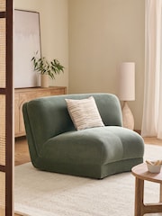 Soft Twill Forest Green Addison Modular Sofa Single Centre Piece - Image 1 of 10