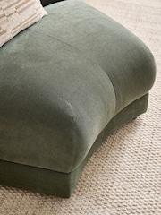 Soft Twill Forest Green Addison Modular Sofa Single Centre Piece - Image 3 of 10