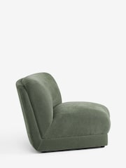 Soft Twill Forest Green Addison Modular Sofa Single Centre Piece - Image 8 of 10