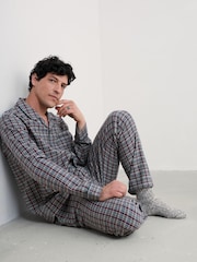 Seasalt Cornwall Blue Netter Pyjamas Set - Image 2 of 3