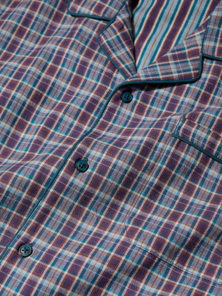 Seasalt Cornwall Blue Netter Pyjamas Set - Image 3 of 3 Seasalt Cornwall Blue Netter Pyjamas Set - Image 3 of 3