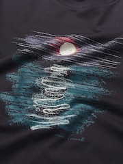 Schwarz - Seasalt Cornwall Herren Midwatch T-Shirt - Bild 4 von 5