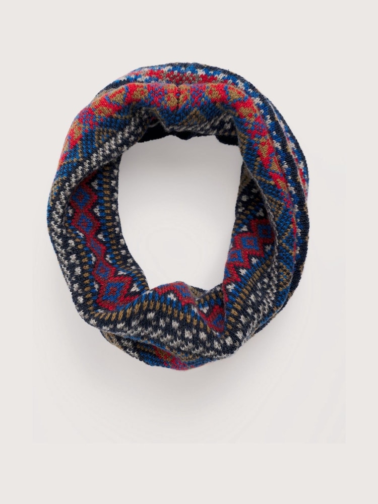 Seasalt Cornwall Blue Talwyn Snood - Image 1 of 2 Seasalt Cornwall Blue Talwyn Snood - Image 1 of 2