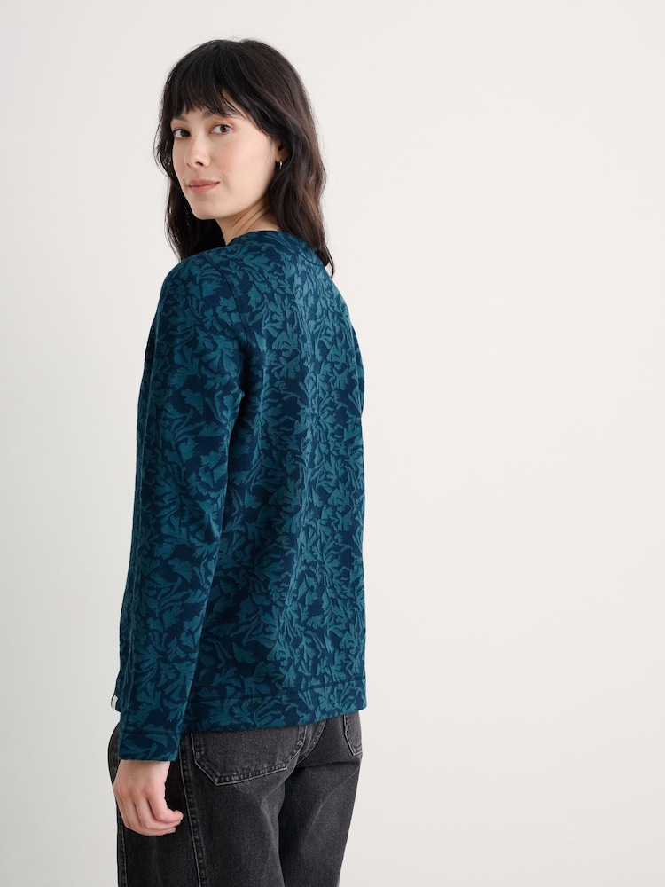 Seasalt Cornwall Blue Gwennol Top - Image 2 of 5 Seasalt Cornwall Blue Gwennol Top - Image 2 of 5