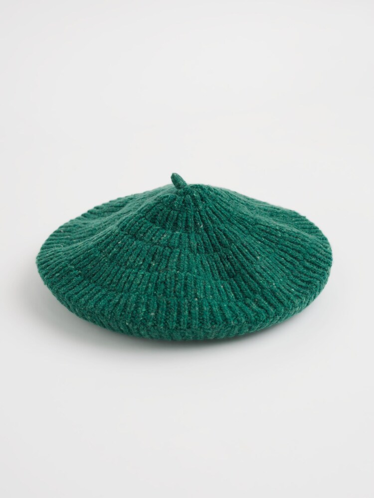 Seasalt Cornwall Green Driftway Beret Hat - Image 5 of 5 Seasalt Cornwall Green Driftway Beret Hat - Image 5 of 5