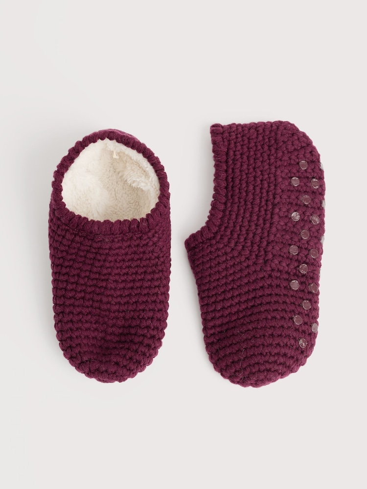 Lila - Seasalt Cornwall Quiet Room Slipper Socks - Bild 2 von 2