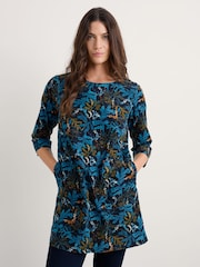 Seasalt Cornwall Light Green Port Gaverne Needlecord Tunic - Image 3 of 5