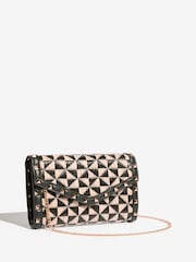 Lipsy Raffia Mono Envelope Clutch Bag - Image 5 of 7