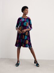 Seasalt Cornwall Blue Mahonia Dress - Image 1 of 5