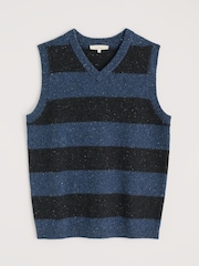 Seasalt Cornwall Blue Treknow Vest - Image 4 of 5
