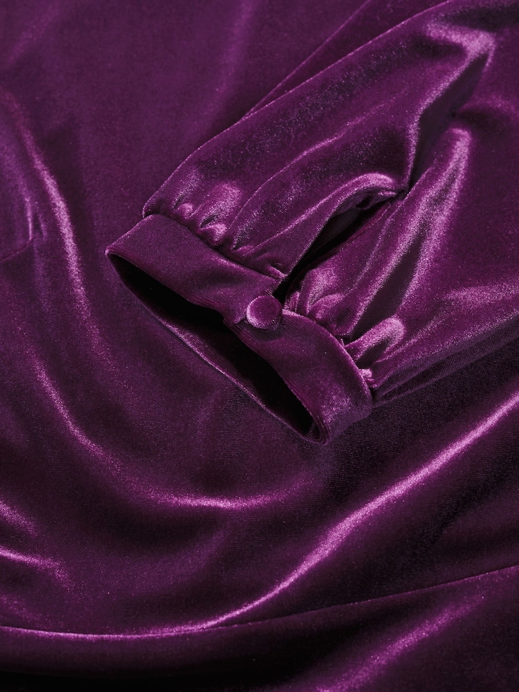 Seasalt Cornwall Purple Oak Cottage Dress - Image 5 of 5