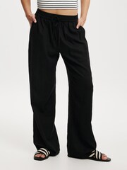 Cotton On Black Haven Wide Leg Trousers - Image 5 of 6