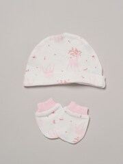 Rock-A-Bye Baby Boutique Coral Pink All-In-One Baby Gift Set 5 Piece - Image 5 of 5