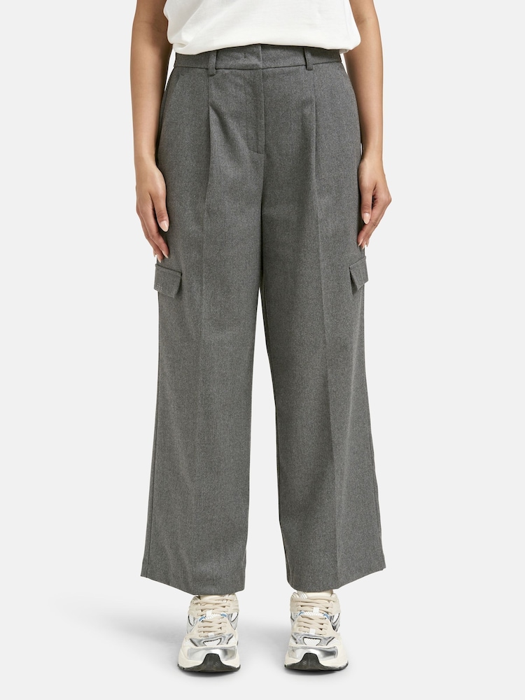 Smith & Soul Grey Cargo Trousers - Image 1 of 5 Smith & Soul Grey Cargo Trousers - Image 1 of 5