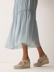 Jigsaw Blue Spanish Wedge Espadrille - Image 1 of 2