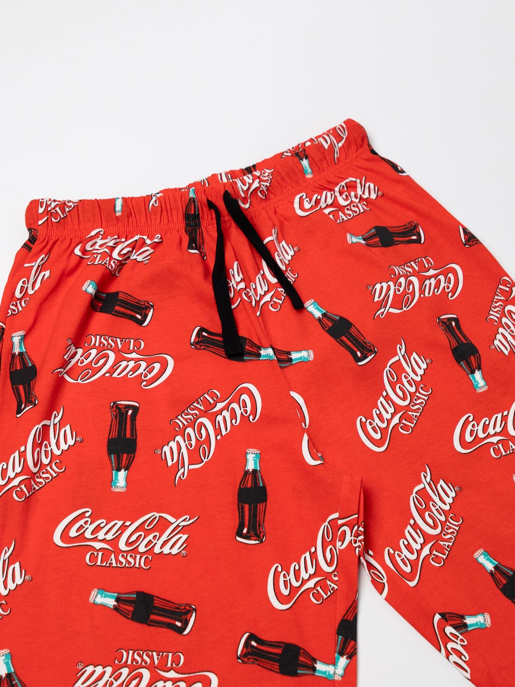 Buy Vanilla Underground Red Coca Cola Logo Lounge Trousers from