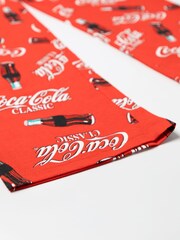 Vanilla Underground Red Coca Cola Logo 100% Cotton Lounge Trousers - Image 7 of 7