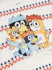 Vanilla Underground Brown Bluey Character Christmas Jumper - Image 5 of 6