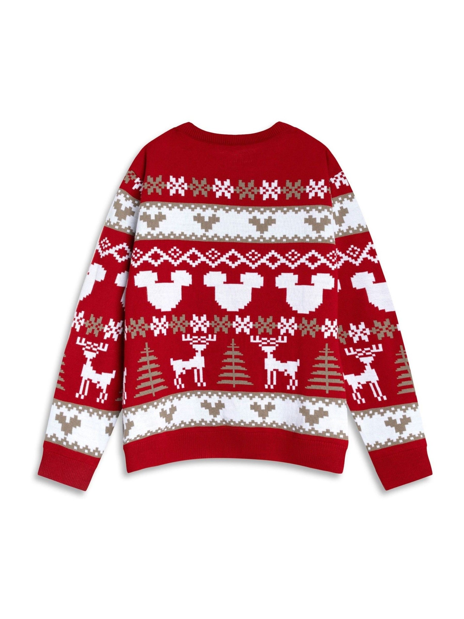 Buy Vanilla Underground Red Disney Mickey Mouse Christmas Jumper