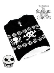 Vanilla Underground Black Disney The Nightmare Before Christmas Jack Skellington Christmas Jumper - Image 2 of 5