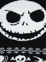 Vanilla Underground Black Disney The Nightmare Before Christmas Jack Skellington Christmas Jumper - Image 3 of 5